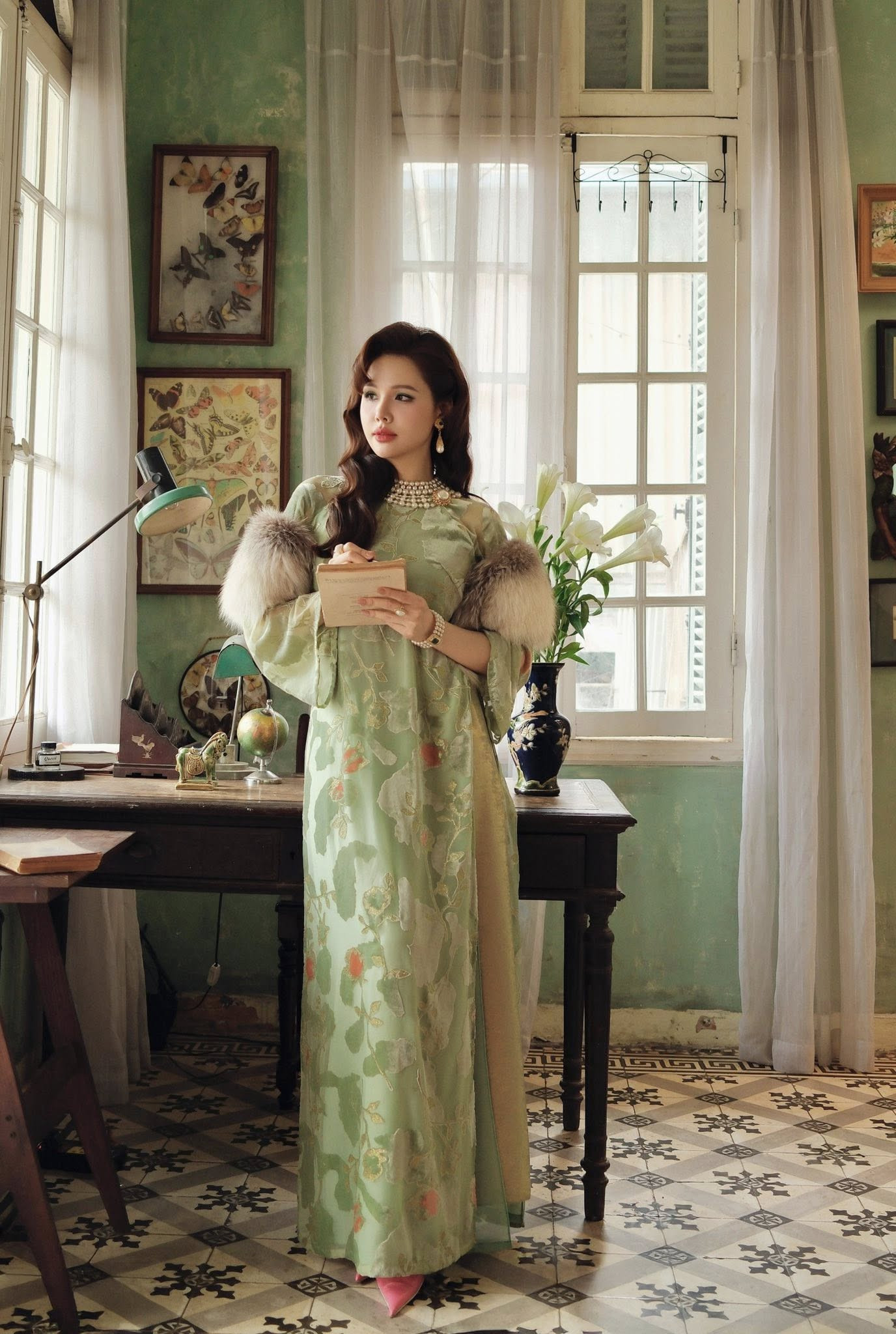 'Dâu hào môn' Phanh Lee gây chú ý với khí chất quý cô Hà thành - Ảnh 10.