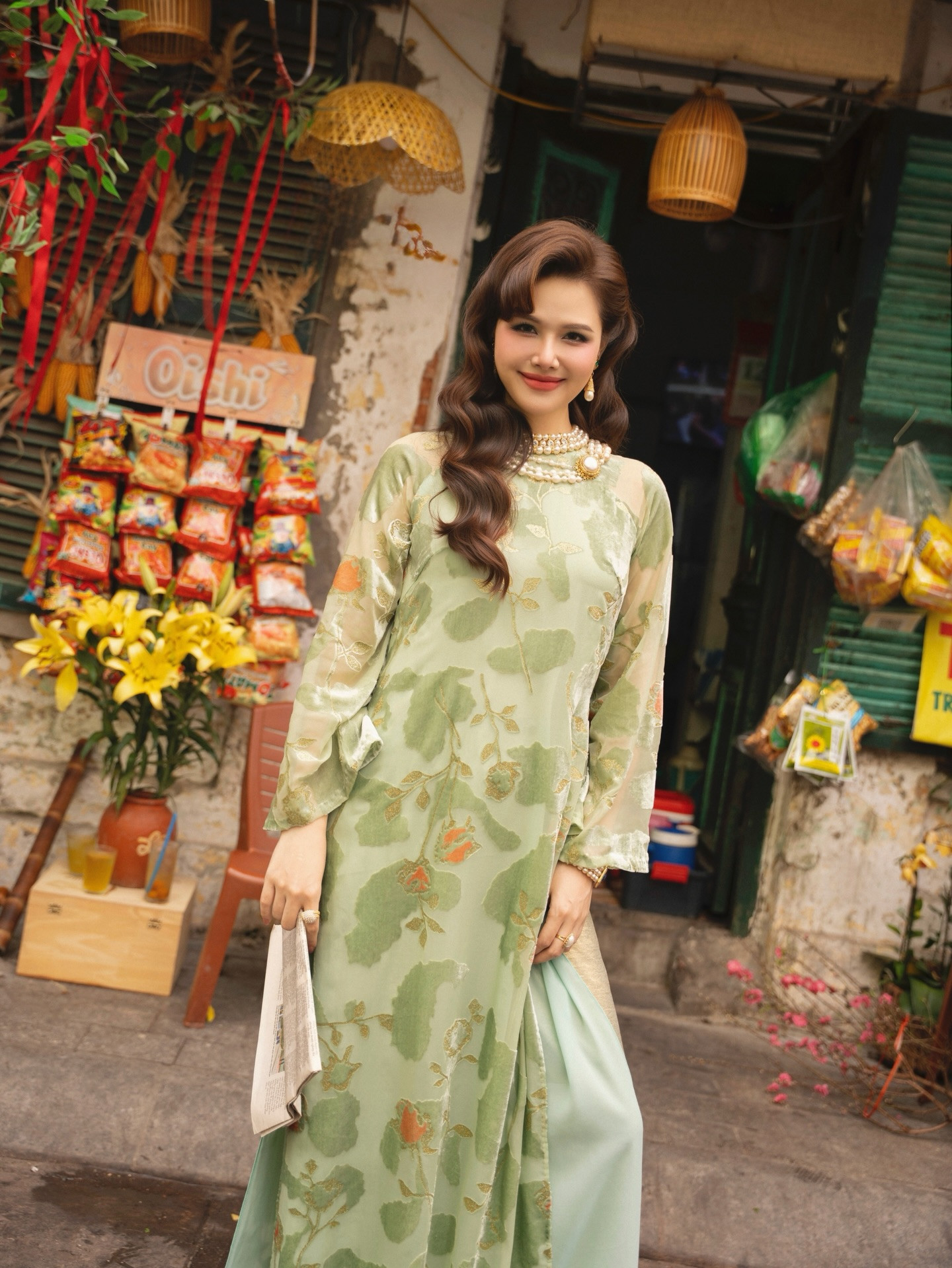 'Dâu hào môn' Phanh Lee gây chú ý với khí chất quý cô Hà thành - Ảnh 6.