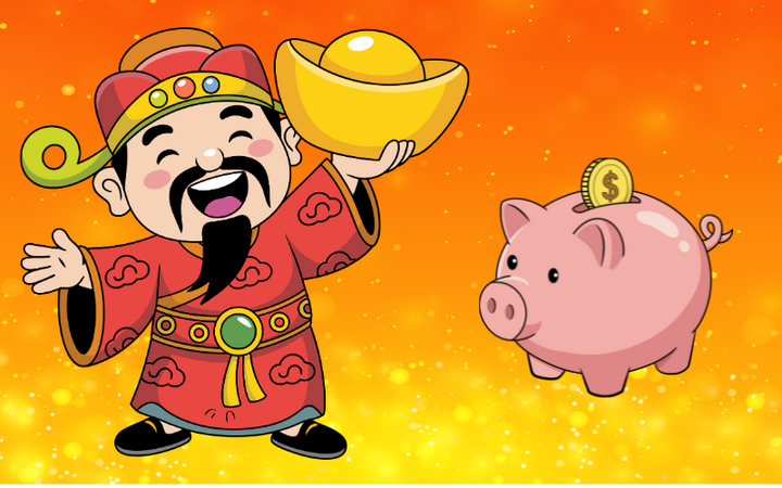 Ngày vía thần Tài nên bỏ heo bao nhiêu tiền? (Ảnh: Nhật Thùy)