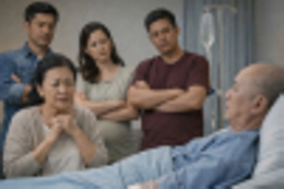 chong cu ngoai tinh lien tuc, 3 con tu choi gop 1 ty cuu bo ung thu giai doan cuoi hinh anh 1