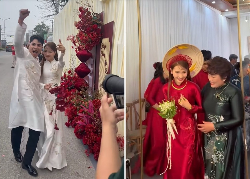 MC Huyền Trang VTV đeo vàng kín tay, đon đả bên mẹ chồng ở lễ ăn hỏi với Đức Huy插图 duc huy 1.jpg