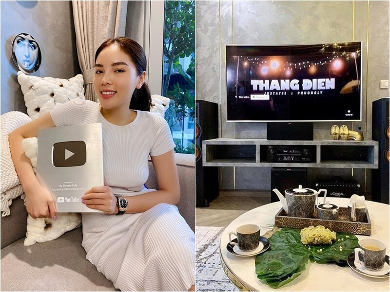 Không gian sống độc đáo của Hoa hậu Kỳ Duyên trong căn hộ mới 2026 - Ảnh 7.