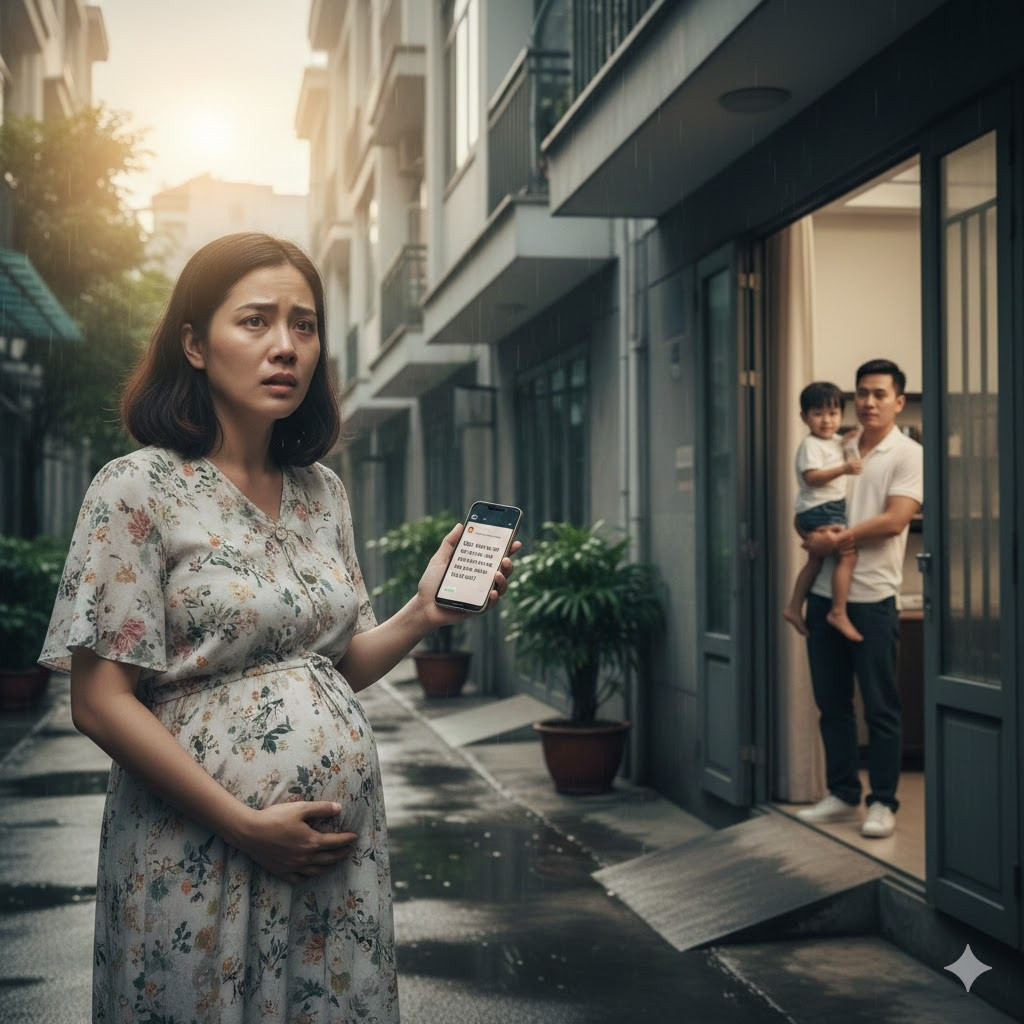 rong ra chua hiem muon, den khi co thai 4 thang, cay dang biet chong co con rieng hinh anh 1