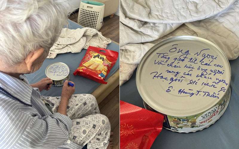 Cụ ông 91 tuổi ở TPHCM soạn quà Tết gửi con cháu, tự tay viết lời yêu thương插图 anh 1.jpg