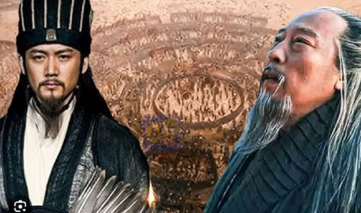 Gia Cát Lượng và Tư Mã Ý.