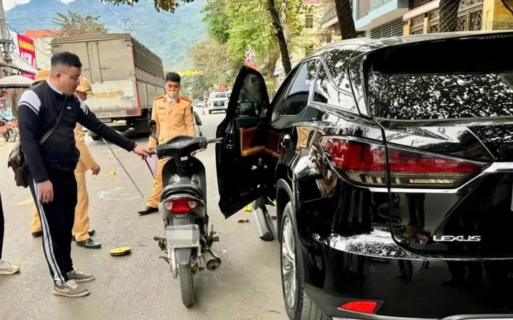 Hiện trường vụ tai nạn (Ảnh: Công an tỉnh Phú Thọ)