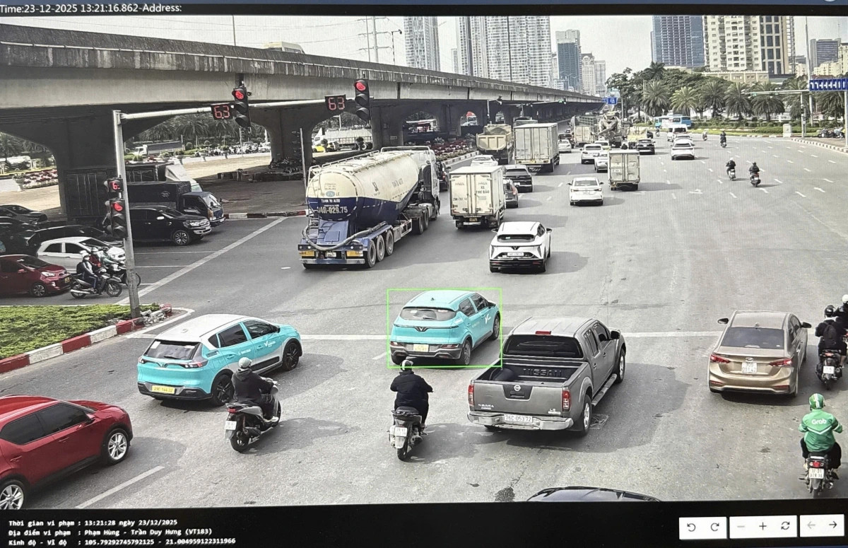 danh sach 2.580 phuong tien bi camera ai phat hien trong 10 ngay o ha noi hinh anh 1