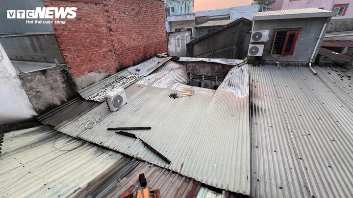 Hiện trường vụ hỏa hoạn làm 3 mẹ con tử vong thương tâm.