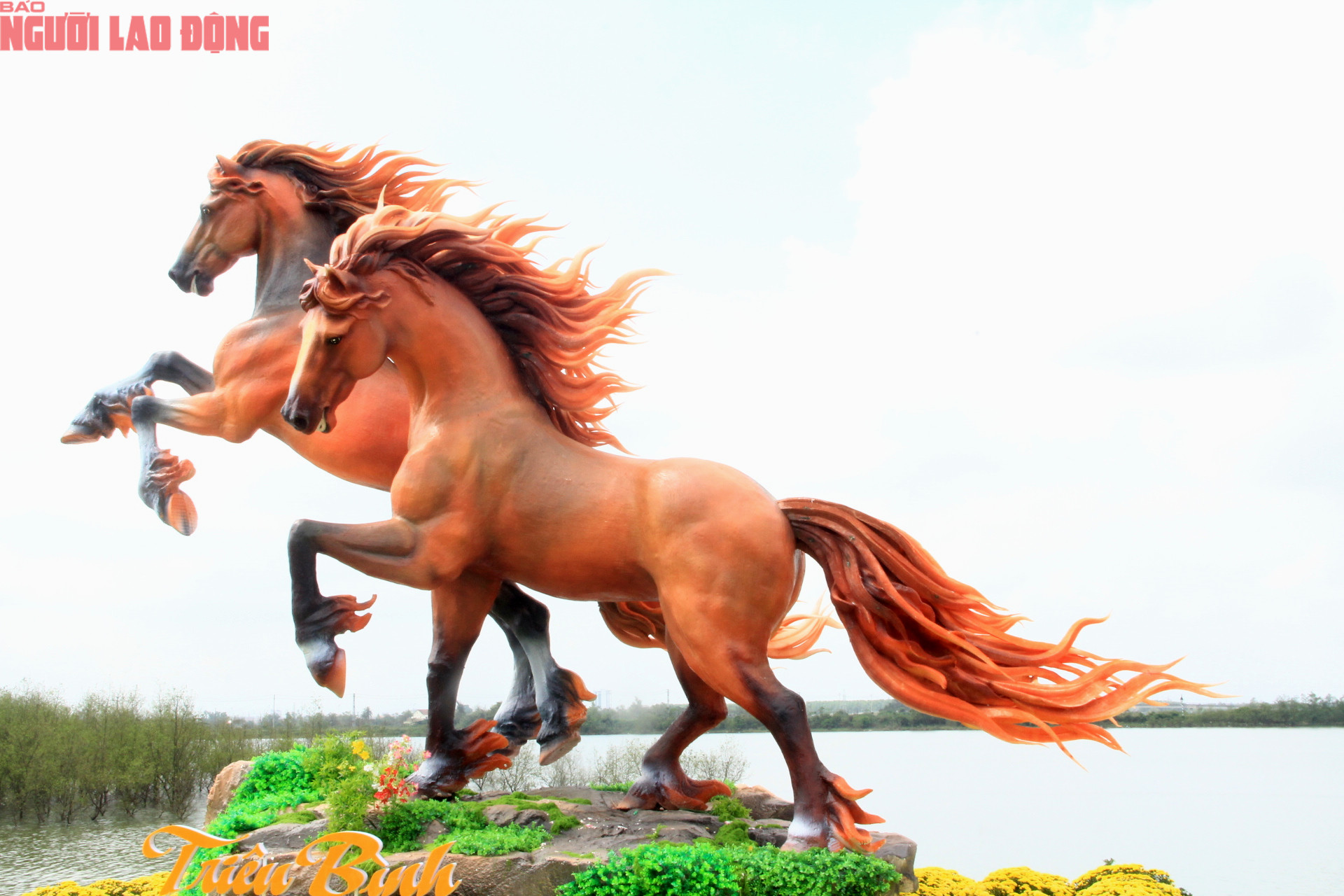 Linh vật ngựa độc đáo ở Quảng Trị do nghệ nhân Đinh Văn Tâm chế tác - Ảnh 4.