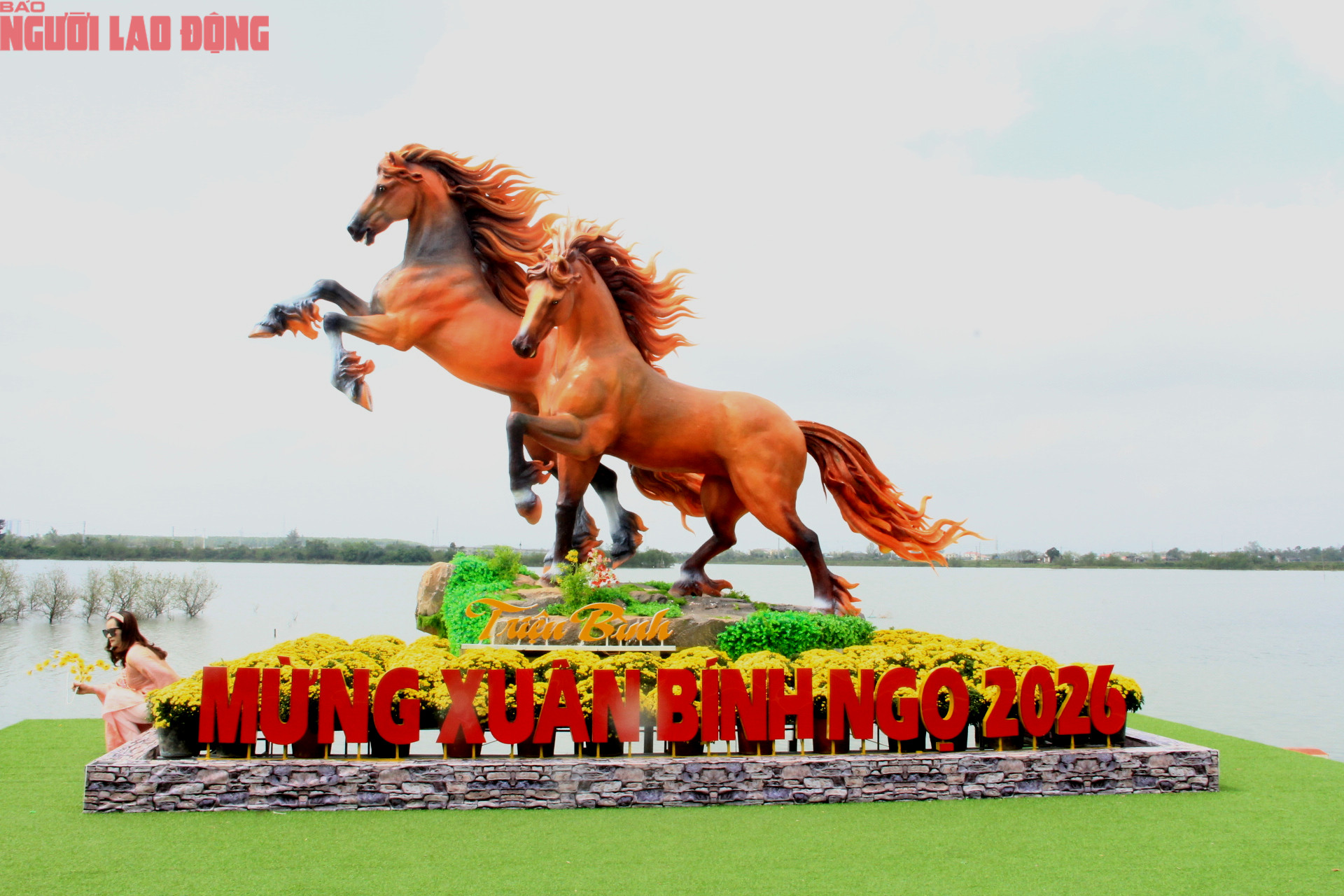 Linh vật ngựa độc đáo ở Quảng Trị do nghệ nhân Đinh Văn Tâm chế tác - Ảnh 3.