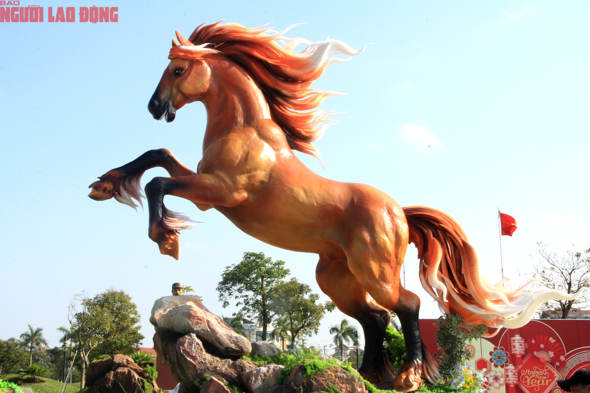 Linh vật ngựa độc đáo ở Quảng Trị do nghệ nhân Đinh Văn Tâm chế tác - Ảnh 9.