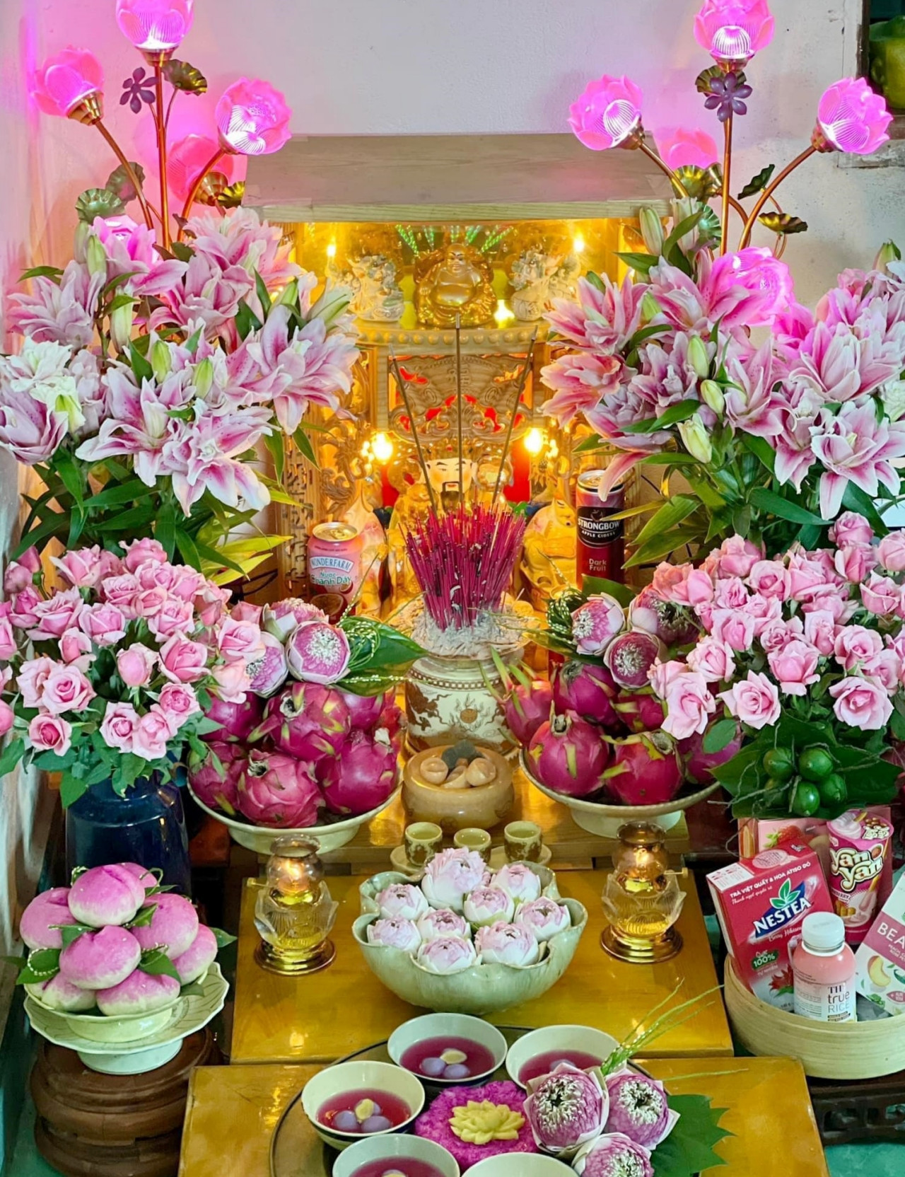 Văn khấn bao sái bát hương, rút tỉa chân nhang tại ban thờ Thần tài插图 than-tai.jpg