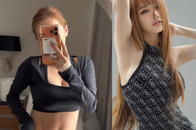 Nhã Phương tái xuất sau sinh con thứ 3, bất ngờ hôn Trường Giang trên thảm đỏ插图4 Nhã Phương tái xuất sau sinh con thứ 3, bất ngờ hôn Trường Giang trên thảm đỏ插图4