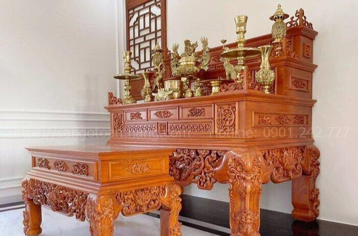 Đây mới là cách bài trí bàn thờ gia tiên 3 cấp mang lại phúc lộc và bình an - Ảnh 4.