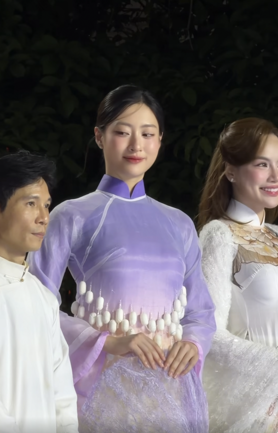 Dấu hiệu tăng cân của Hoa hậu Lương Thùy Linh khiến fan bàn tán - Ảnh 3.