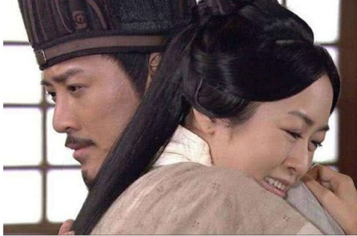 Vợ chồng Gia Cát Lượng trên phim.