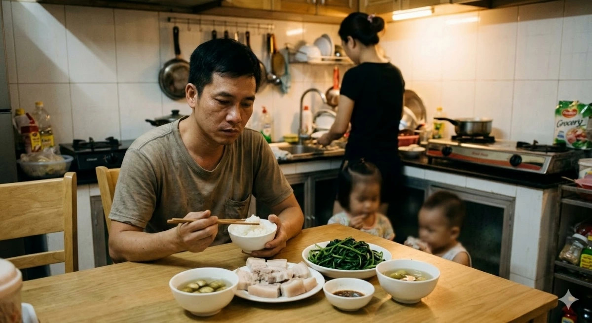 vo chi biet luoc rau, luoc thit, tien tieu bao nhieu cung het hinh anh 1