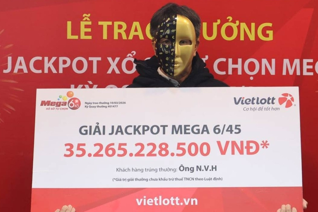 Kết quả Vietlott hôm nay 12/3: Có 10 vé trúng giải nhất, chứa dãy số 53, 55插图1