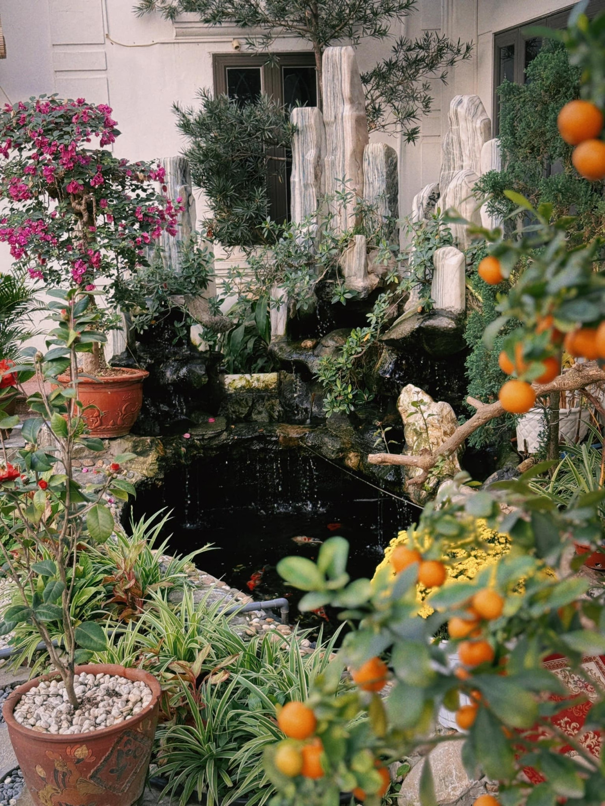 Tổ ấm hơn 1 . 000 M2 của Hòa Minzy và Văn Cương: Hạnh phúc bên gia đình - Ảnh 13.