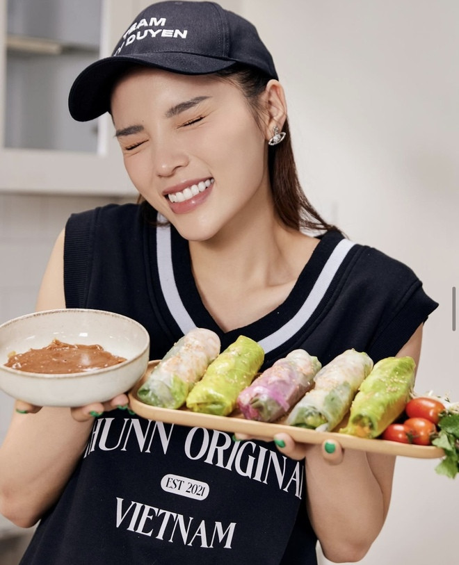 Hoa hậu Kỳ Duyên và những món ăn healthy tại bữa tiệc tại gia 2026 - Ảnh 10.