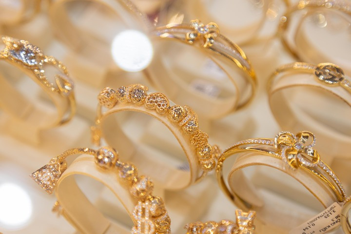 Giá vàng vẫn dưới mức 4.500 USD/ounce. (Ảnh: Minh Đức).