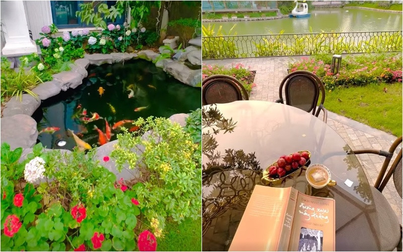 Nữ diễn viên miền Bắc có biệt thự 60 tỷ, mùa hè sung sướng trốn nóng trong bể bơi