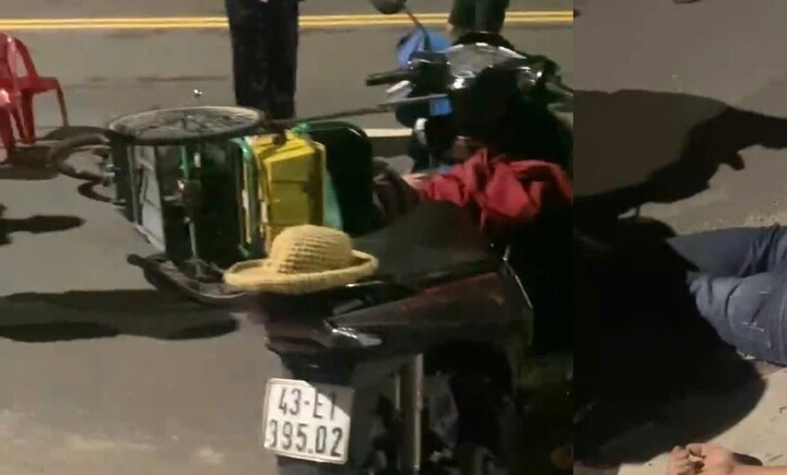 Hiện trường vụ tai nạn. (Ảnh: C.A)