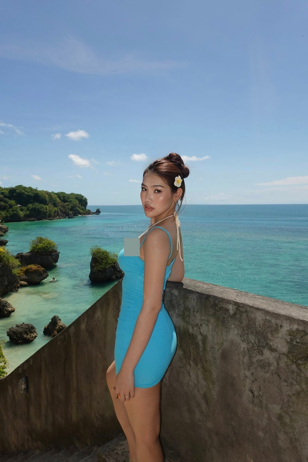 Á hậu Đỗ Cẩm Ly gây chú ý với nhan sắc thăng hạng - Ảnh 1.