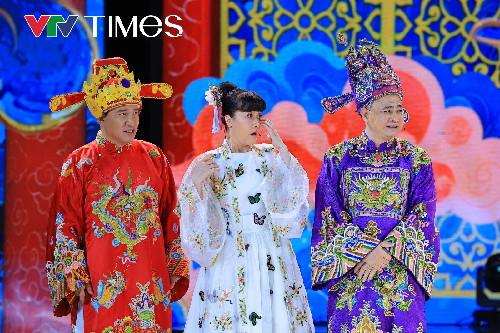 'Táo quân' trở lại, hứa hẹn sẽ khiến khán giả cười nghiêng ngả插图7 Hình ảnh đầu tiên của Táo quân 2026 trên VTV3 trong chương trình Cuộc hẹn với tháng 3 - Ảnh 8.