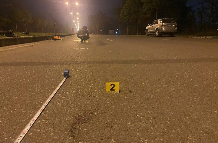 Hiện trường vụ việc.