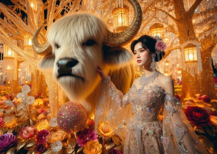 Năm 2026 đối với nữ mạng Quý Sửu (1973) là một năm vững vàng. Bạn có lợi thế thiên thời (Thủy sinh Mộc) và sao chiếu mệnh tốt (Thủy Diệu) để phát triển bản thân và tài lộc. (Ảnh: NC)