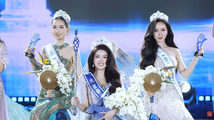 Top 3 Miss World Vietnam 2025.