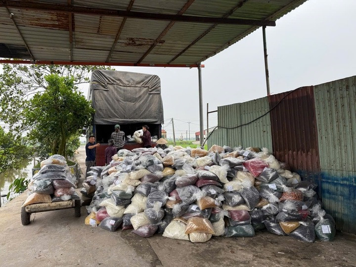 Số thực phẩm chức năng giả bị thu giữ.