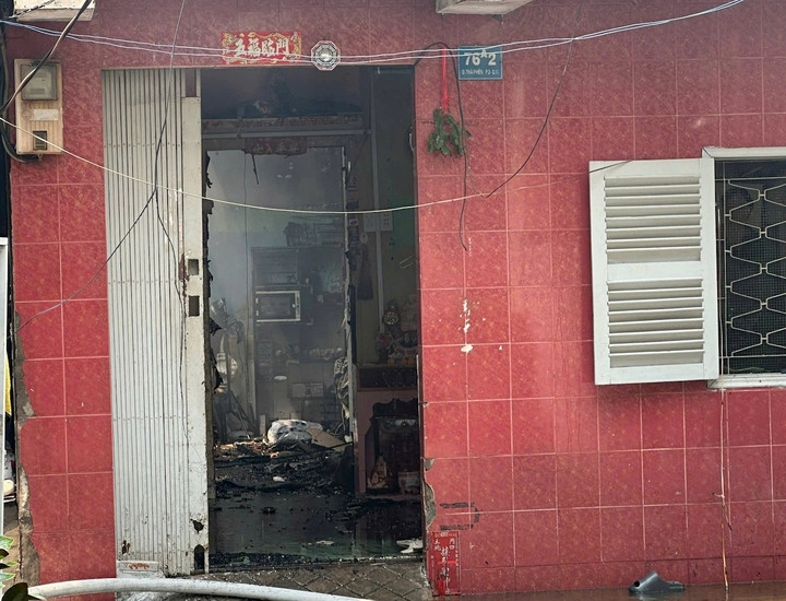 Người bị thiệt hại nhiều tài sản. (Ảnh: B.L)