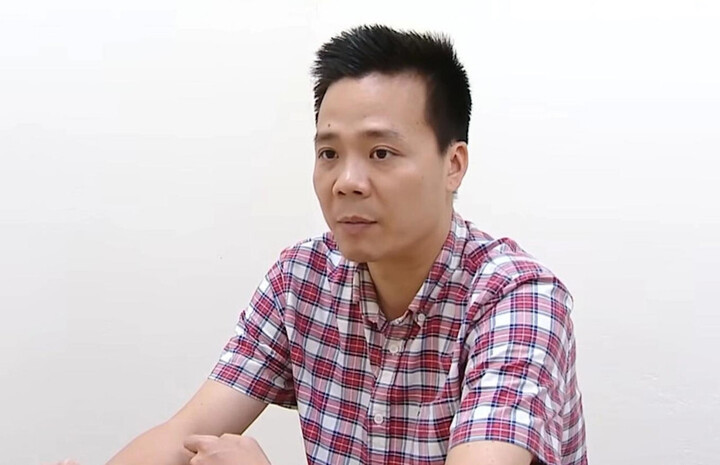 Bị can Nguyễn Năng Mạnh.