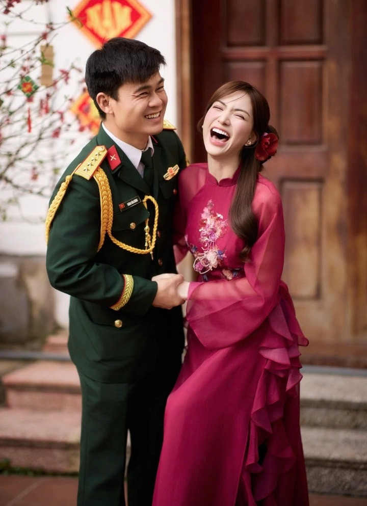 Cặp đôi có 4 năm yêu nhau kín tiếng.