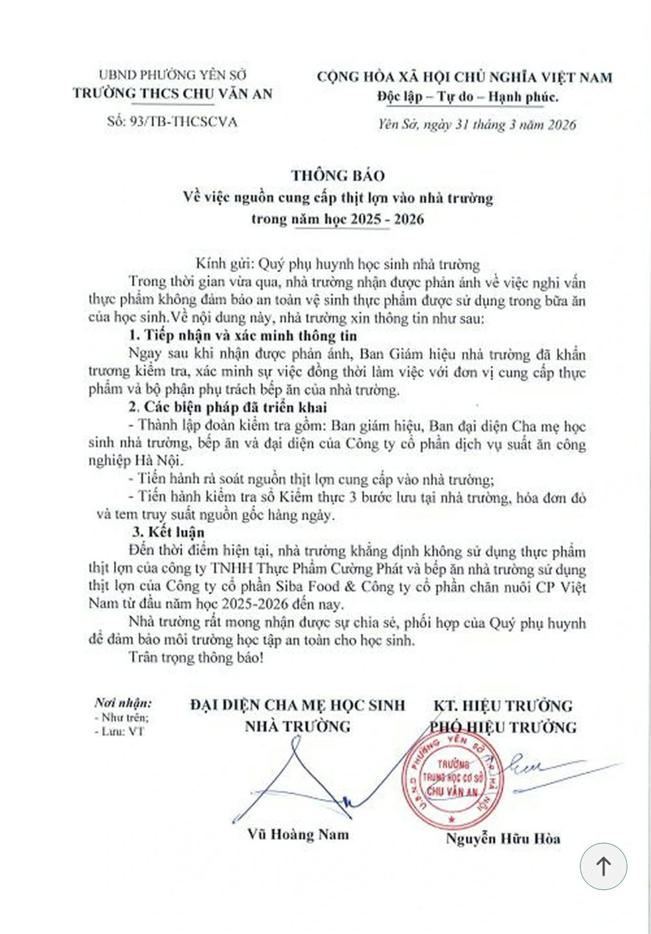 Vụ 300 tấn lợn bệnh: Nhà trường không thể nhận mình là “nạn nhân