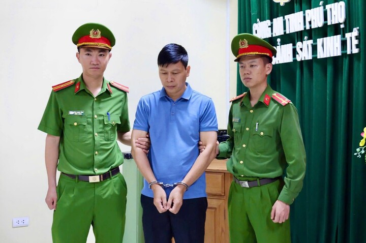 Bị can Lưu Tiến Chung