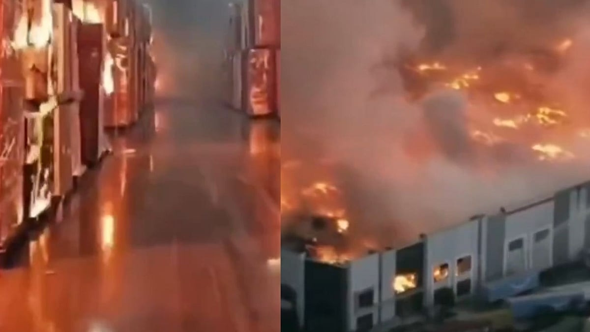 Bức xúc vì lương thấp, nam nhân viên phóng hỏa đốt nhà kho - Ảnh 1.