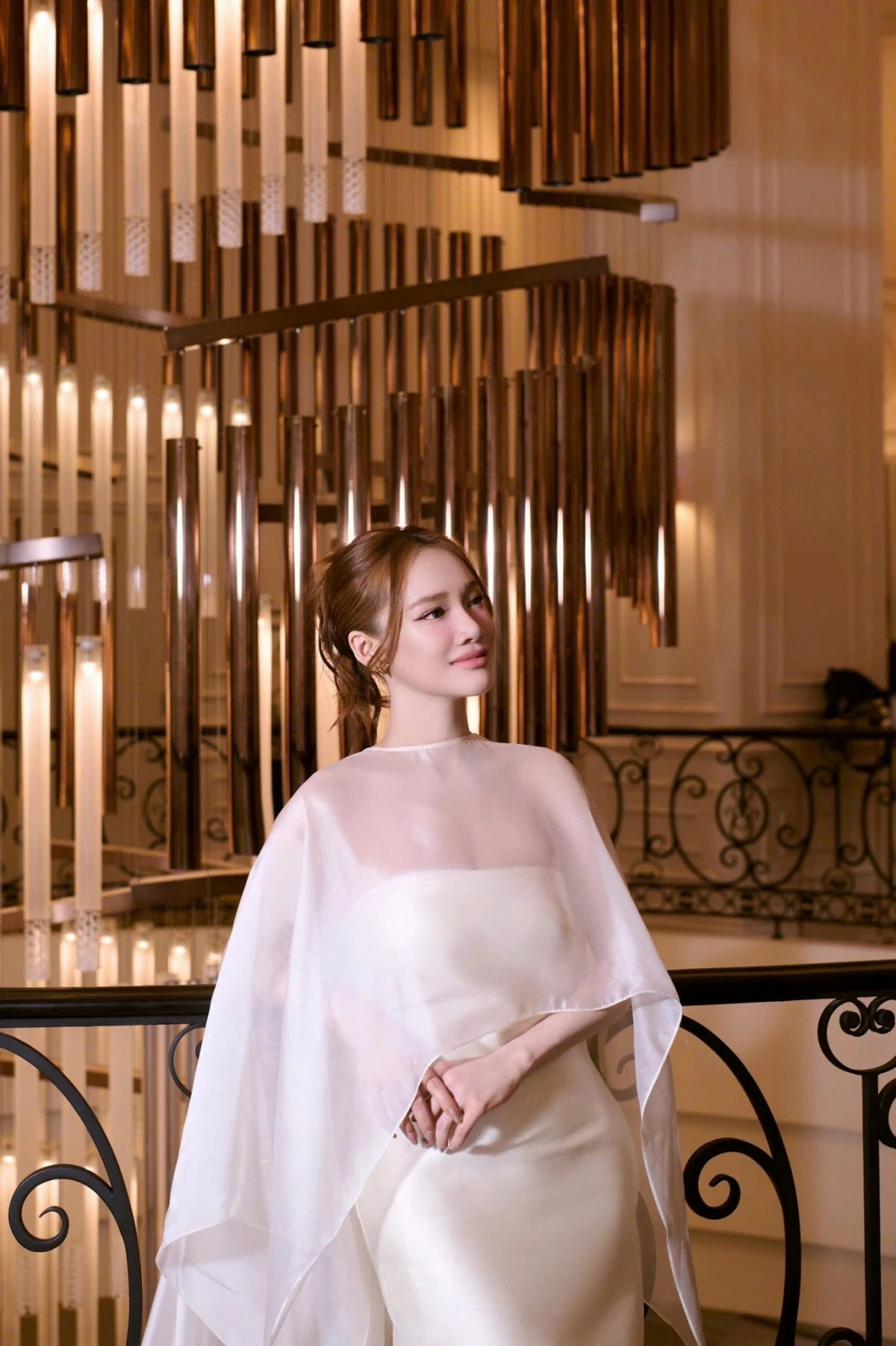 nha phuong thon gon, nhan sac thang hang sau khi sinh con thu ba hinh anh 2