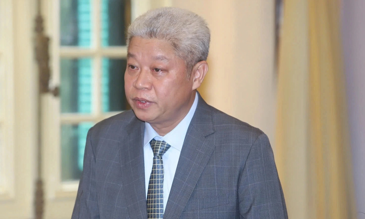 Thứ trưởng Bộ Nội vụ Nguyễn Mạnh Khương.