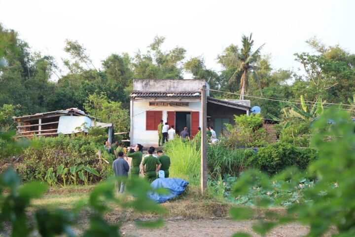 Ngôi nhà của bà Đ. - nơi xảy ra vụ việc thương tâm.