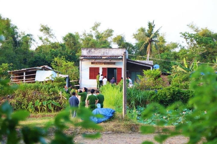Căn nhà có 4 người chết bất thường tại thôn Chánh Hóa, xã Cát Tiến, tỉnh Gia Lai.