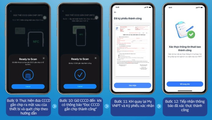 Hướng dẫn cách xác thực sinh trắc học với thuê bao di động - 10