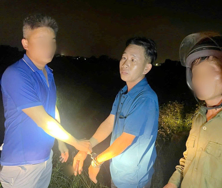 Đối tượng Trần Văn Thắng bị bắt giữ