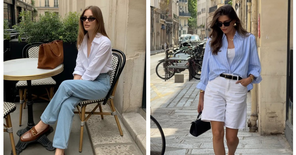 Công thức phối đồ với áo sơ mi “lên ngôi” trong mùa hè 2026 - Ảnh 3.
