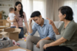 vo be con 5 thang ve ngoai, doi toi thue nha o rieng moi quay ve hinh anh 1