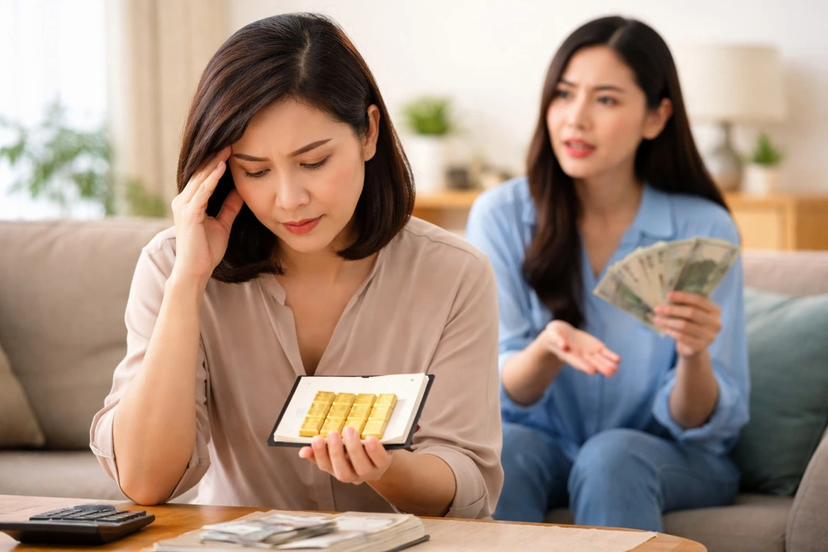 Doi 30 cay vang cho vay cach day 10 nam, toi soc truoc de nghi cua em chong hinh anh 1