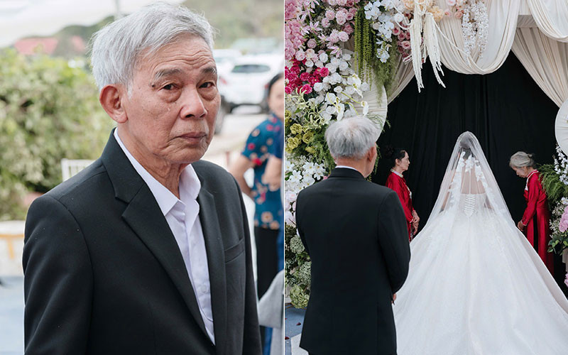 Cô dâu mồ côi bật khóc trong đám cưới khi nhận vàng, sổ đỏ từ ông bà nội插图2 anh 3.jpg