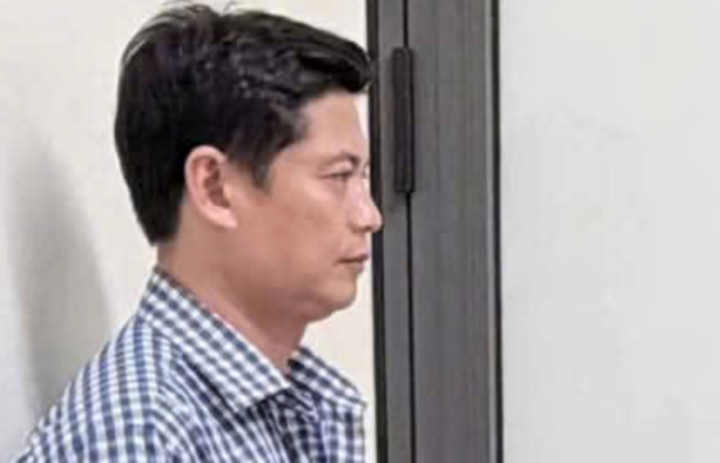 Bị can Vũ Biển. (Ảnh: Công an Cà Mau)